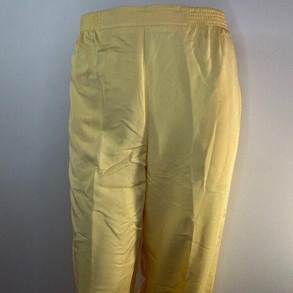 ALFRED DUNNER Women's Call of the Wild Yellow Banana Pant - Size 12 - NWT - Picture 3 of 5